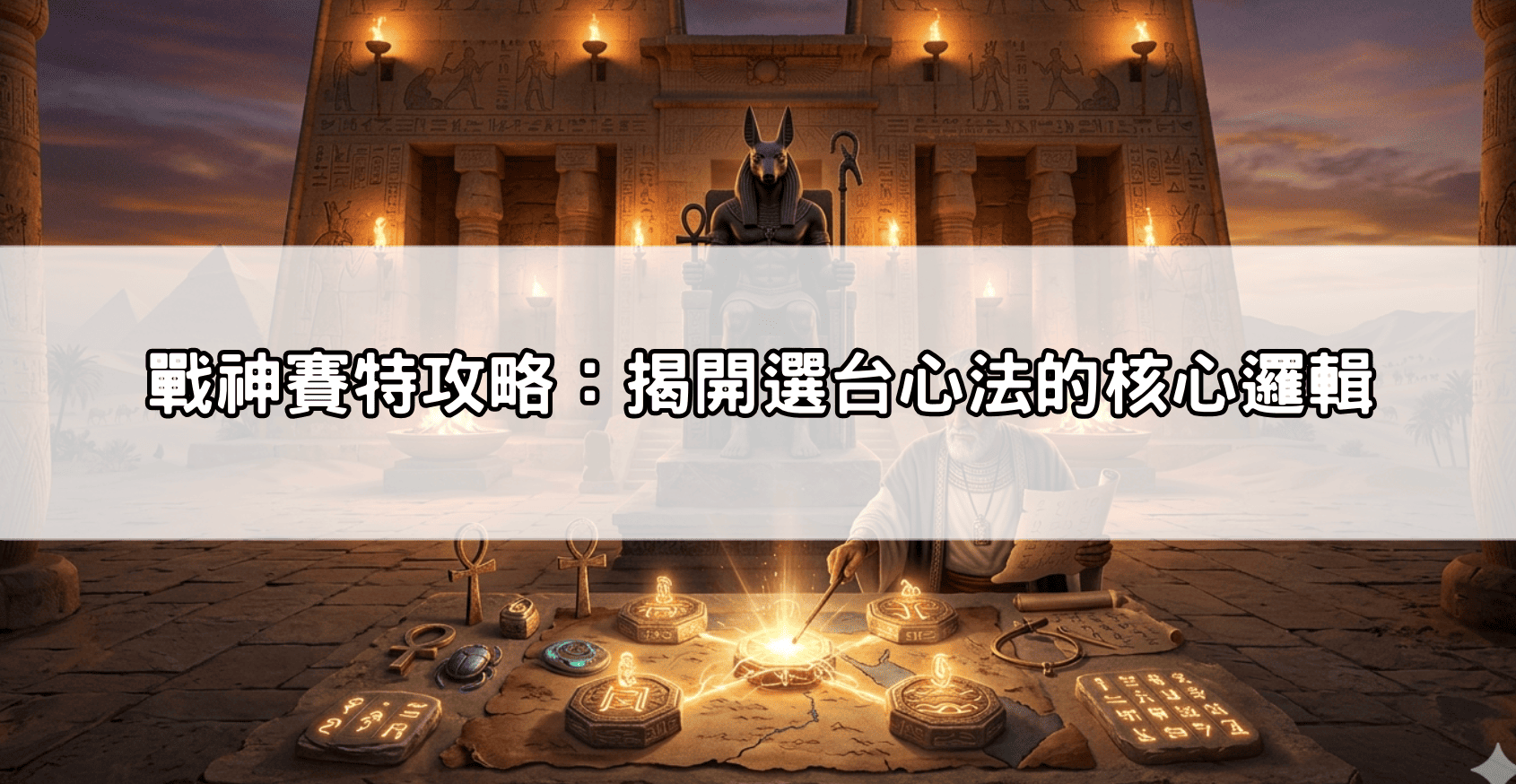 戰神賽特攻略：揭開選台心法的核心邏輯