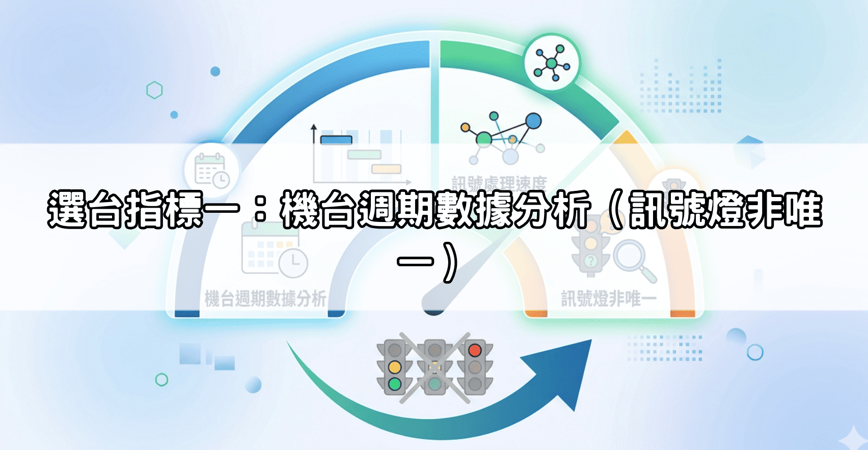 選台指標一：機台週期數據分析（訊號燈非唯一）